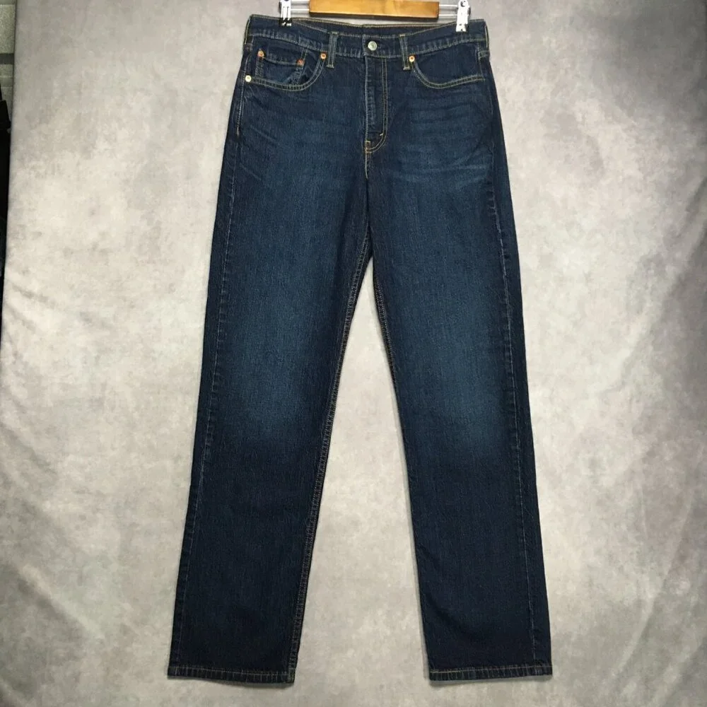 Levis Mens 550 Relaxed Fit Blue‎ Jeans size 32 to 33x34 Stretch Denim Pants